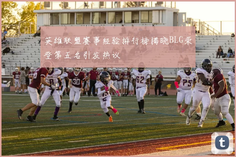 英雄联盟赛事经验排行榜揭晓BLG荣登第五名引发热议