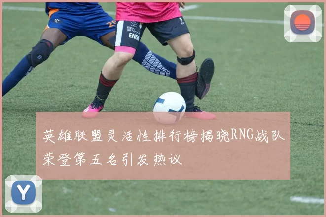 英雄联盟灵活性排行榜揭晓RNG战队荣登第五名引发热议
