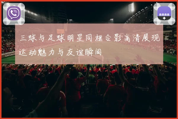 三球与足球明星同框合影高清展现运动魅力与友谊瞬间